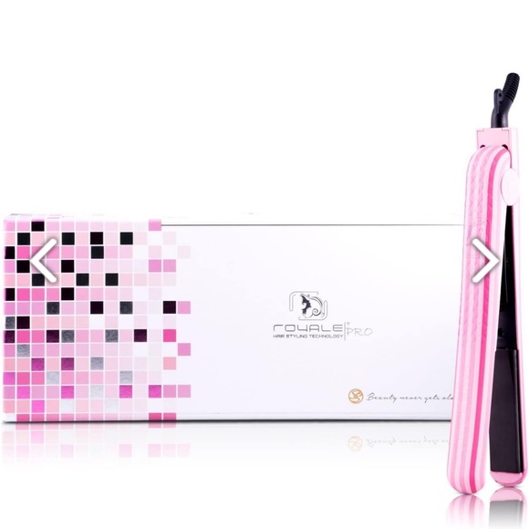 royale Other - Pink Ceramic Hair Straightener